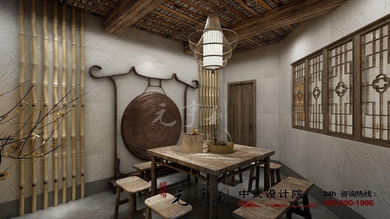 中式餐厅装修设计打造东方韵味